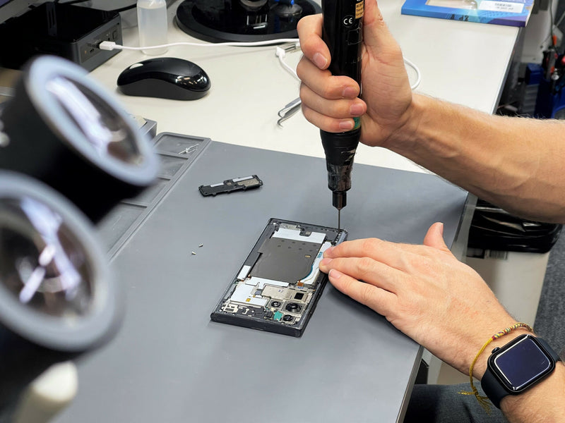 Phones are Serviced